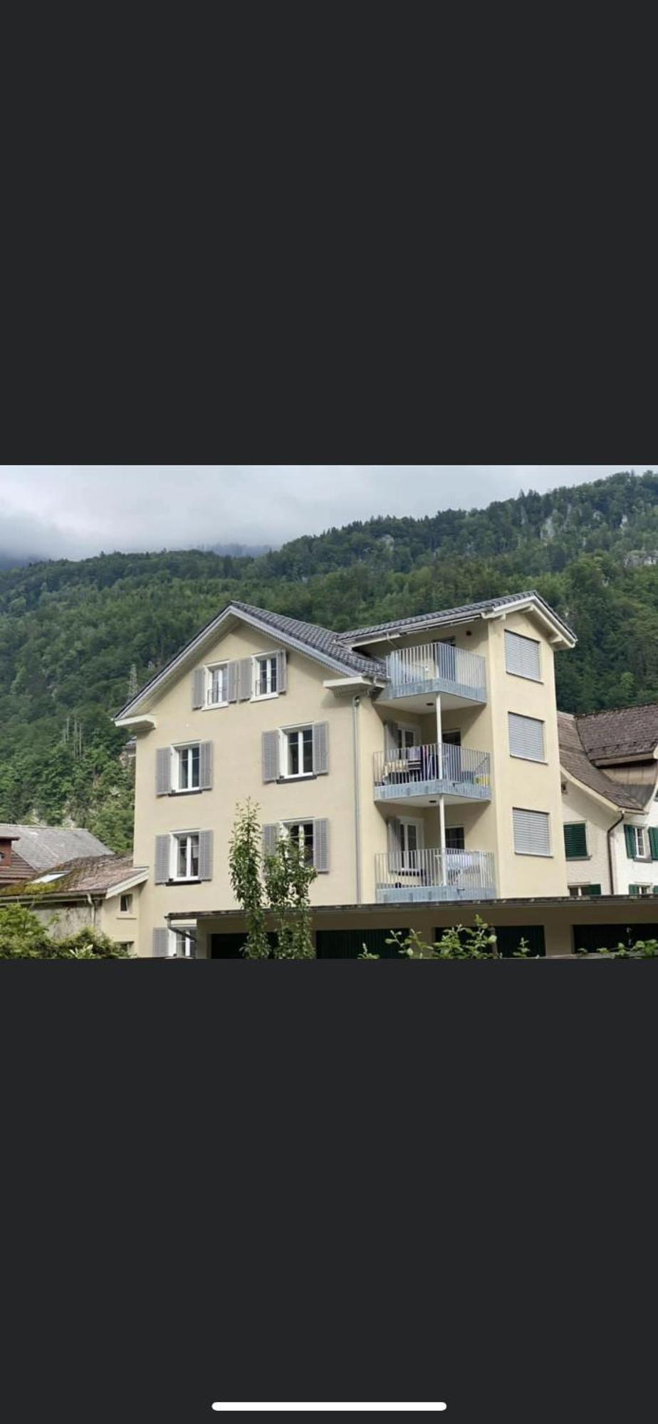 Wohnung Am Postweg Netstal Exterior foto
